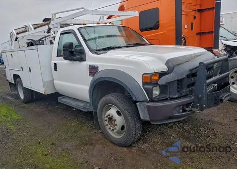 2008 Ford F550 Super Duty z USA, uszkodzony, nr VIN 1FDAF57R48EA56747